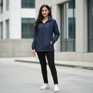 Summer Double Layered Windproof Jacket For Women. - Fashion | Jackets For Women | Women's Wear | Windproof Jackets |