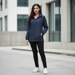 Summer Double Layered Windproof Jacket For Women. - Fashion | Jackets For Women | Women's Wear | Windproof Jackets |