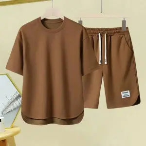 Summer Good Quality Chinese Terry Half sleeve T-shirt and Shorts.