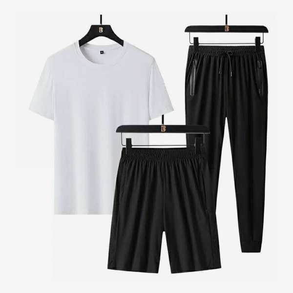 Summer Shorts/ Jogger And T-Shirt Set For Men - Fashion | Joggers For Men | Men's Wear | Joggers | T-Shirts | - Image 2