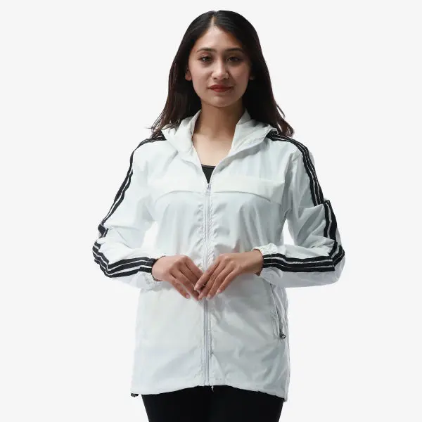 Summer Single Layered Windproof Jacket For Women. - Fashion | Jackets For Women | Women's Wear | Windproof Jackets | - Image 4