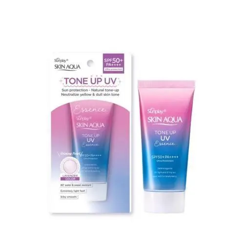 Sunplay Skin Aqua Tone Up UV Essence Lavender Sunscreen 50gm