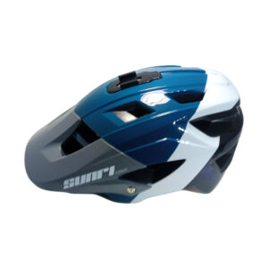 SUNRI Ultralight Cycling Helmet (Blue and White)