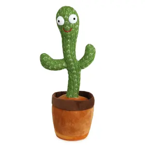 Super Dancing And Talking Cactus Toy