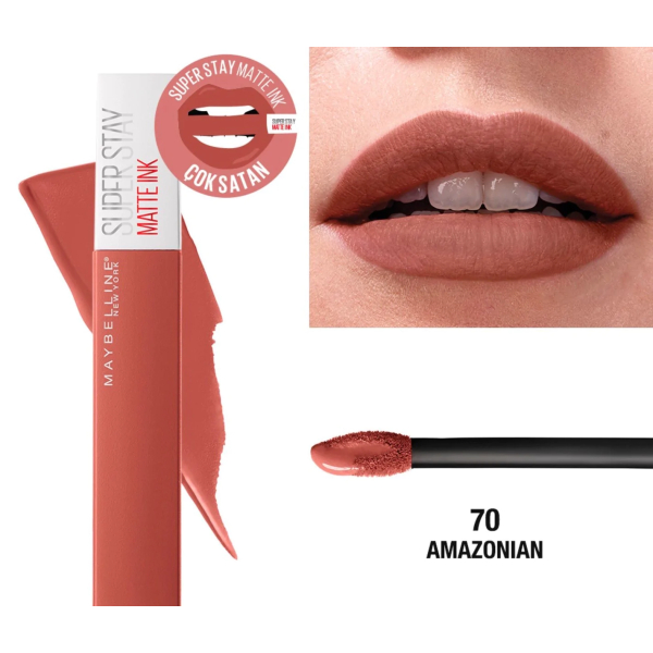 SuperStay Matte Ink Liquid Lipstick - 70 Amazonian 5ml - Image 2