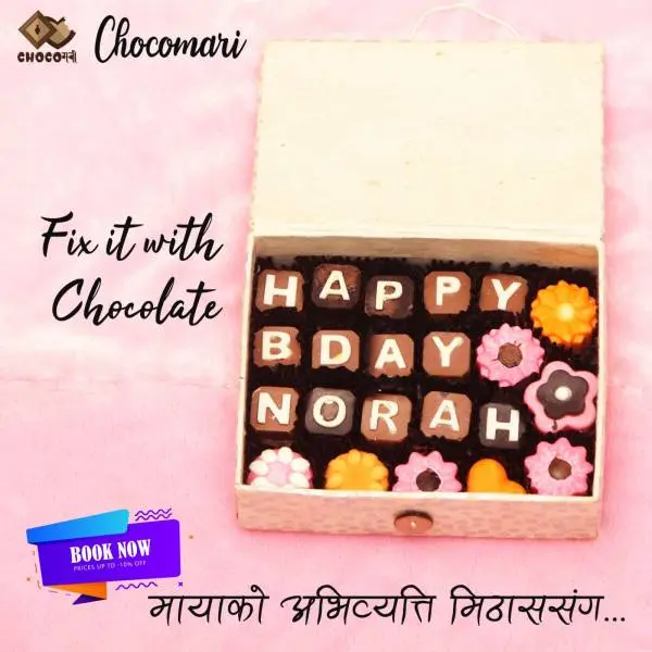 Suprise Chocolate Box Gift For Anniversary - Image 3