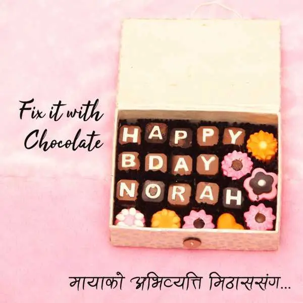 Suprise Chocolate Box Gift For Anniversary - Image 2