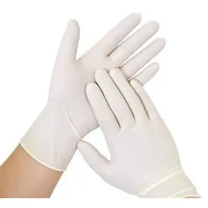 SURGICARE DISPOSABLE SURGICAL RUBBER GLOVES PACK OF 3 (6.5)