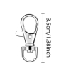 Swivel Hook & D Ring 50 Pieces packet