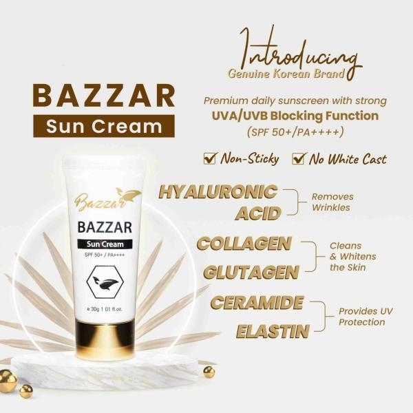 SYBazzar Sun Cream SPF 50+/PA++++ 30 Gm - Image 3