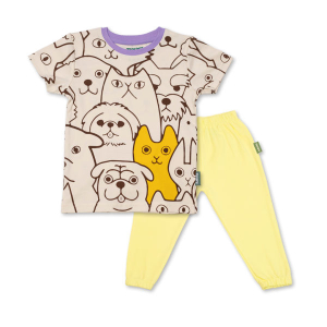 T-Shirt and Pant for Boys (Fade)