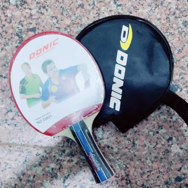 Table Tennis Racket / Donic Table Tennis Bat Single with Half Bag - Image 3