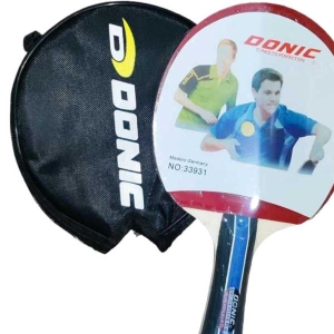 Table Tennis Racket / Donic Table Tennis Bat Single with Half Bag