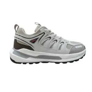 Tabolu Brown/White Sole Lace Free Sports Shoes For Men