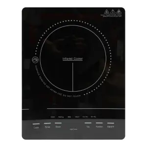 Tanani Infrared Cooker 2000 Watt ALP-IC04 With Six Cooking Mode Timer Function Child Lock Mode