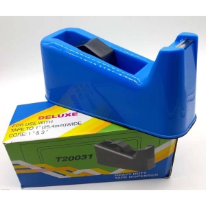 Tape Dispenser. Deluxe-T20031. Tape to 1” (25.4mm) wide. Core 1” & 3” By Mitrata