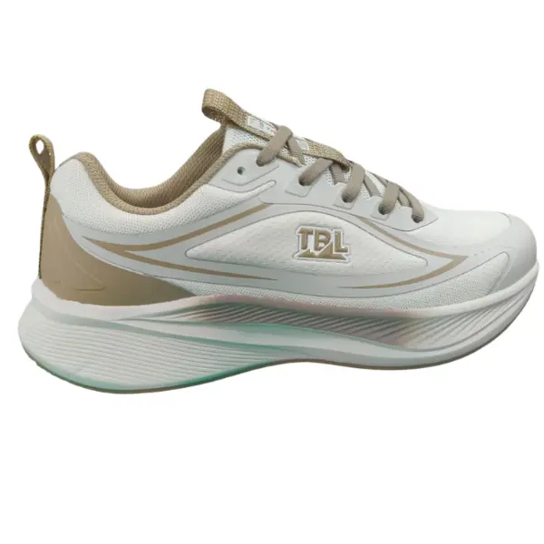 TBL (TianBaoLun) Waterproof Sports Shoes for Men (Brown and White) - Image 2