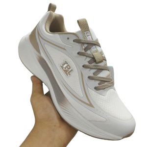 TBL (TianBaoLun) Waterproof Sports Shoes for Men (Brown and White)