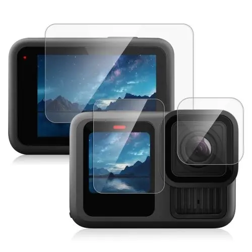 Tempered Glass Screen Lens Front Screen Protector for GoPro Hero 13 Black - Image 3