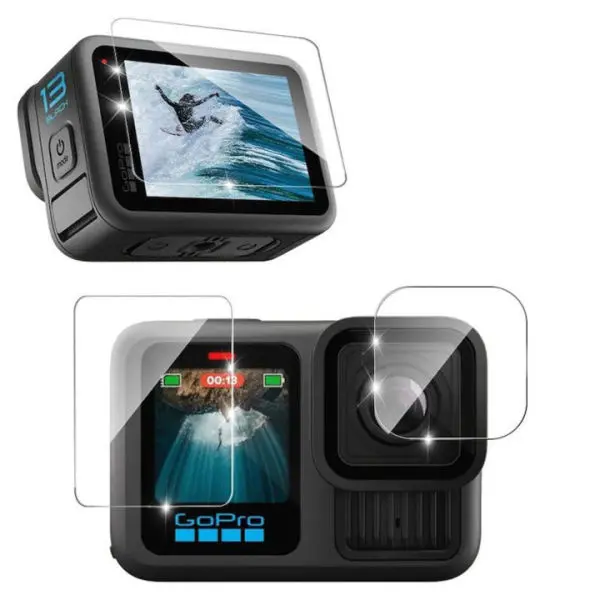 Tempered Glass Screen Lens Front Screen Protector for GoPro Hero 13 Black - Image 5