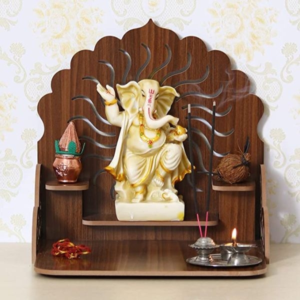Temple Wooden Wall Mount Temple for Home - Image 5