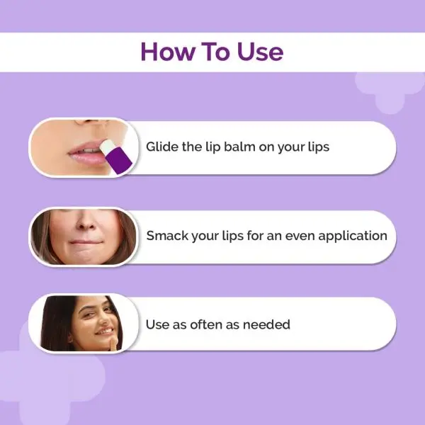 The Derma Co 1% Ceramide Complex Lip Balm with Ceramides & Vitamin E, SPF 30 PA++ for Dry & Chapped Lips - 4g - Image 4