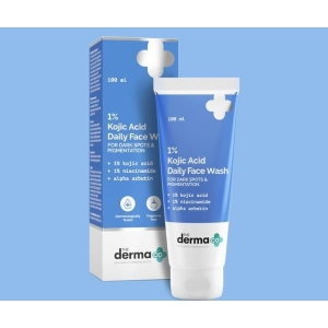 The Derma Co 1% Kojic Acid Face Wash With Niacinamide And Alpha Arbutin For Dark Spots And Pigmentation 100 ML