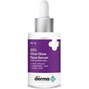 The Derma Co 10% Cica-Glow Face Serum With Tranexamic Acid & Kojic Acid For Glowing Skin 30ml
