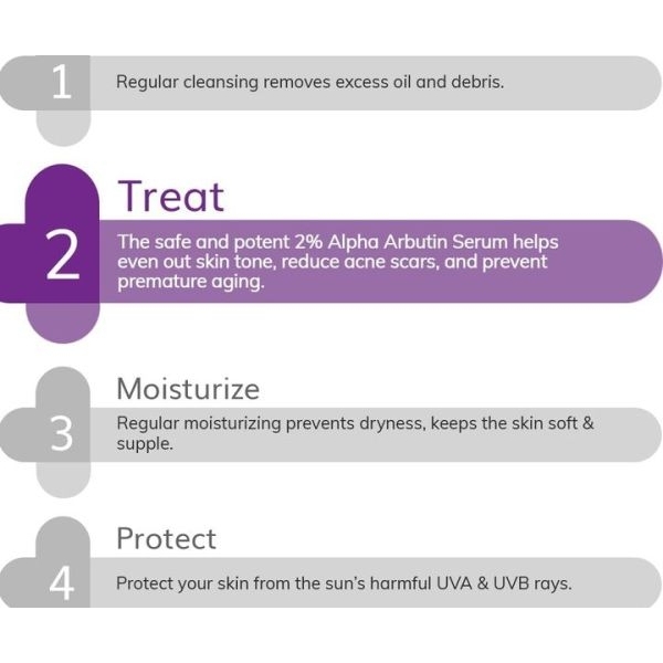 The Derma Co 2% Alpha Arbutin Face Serum For Dark Spots And Uneven Skin Tone 30 ML - Image 3