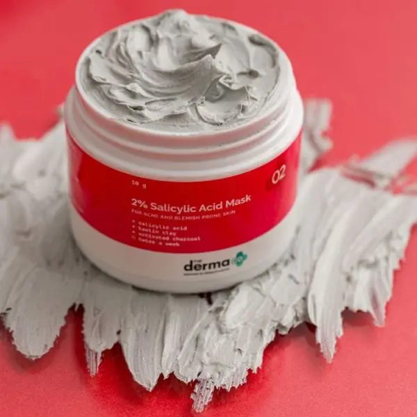 The Derma Co 2% Salicylic Acid Clay Mask 50G - Image 2