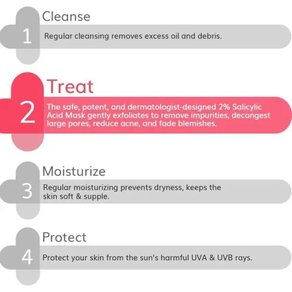 The Derma Co 2% Salicylic Acid Clay Mask 50G - Image 5