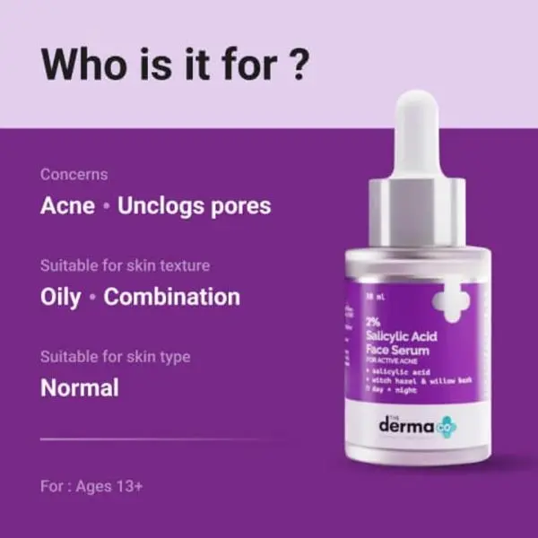 The Derma Co 2% Salicylic Acid Serum 30 ML - Image 4