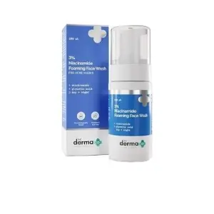 The Derma Co 3% Niacinamide Foaming Face Wash for Acne Marks - 100 ml