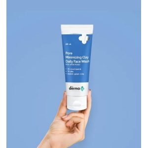 The Derma Co Pore Minimizing Clay Daily Face Wash 100ml