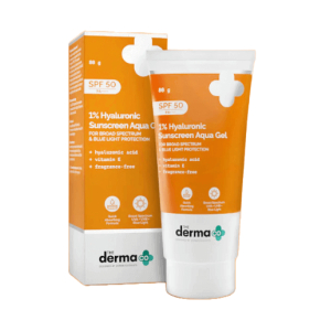 The Derma Co. 1% Hyaluronic Sunscreen Aqua Gel 80gm