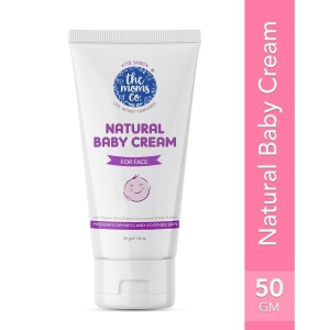 The Moms co Natural Baby Cream For Face | With Shea Butter & Jojoba Oil | Prevents Dryness & Soothes Skin