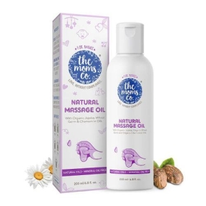 The Moms Co. Natural Baby Massage Oil With Mono Cartons 200ml