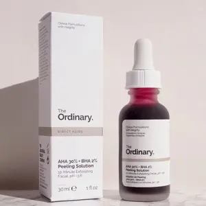 The Ordinary AHA 30% + BHA 2% Peeling Solution For Glowing Skin
