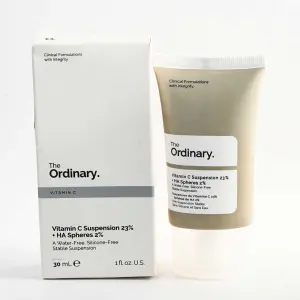 The Ordinary Vitamin C Suspension 23% + HA Spheres 2% 30ml With Free Lipliner By Genuine Collection