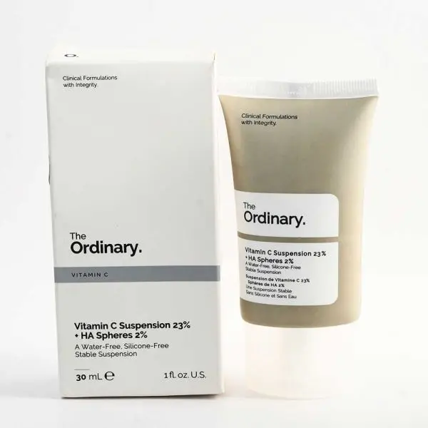 The Ordinary Vitamin C Suspension 23% + HA Spheres 2% 30ml With Free Lipliner By Genuine Collection