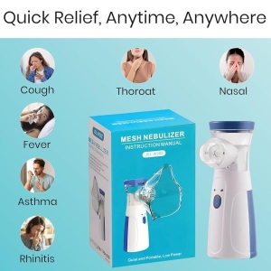 The Portable Mesh Nebulizer Machine for Adults & Kids – JSL-W302 Silent Ultrasonic Inhaler with Masks