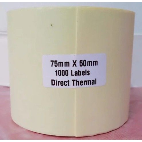 Thermal Barcode Label Sticker 75*50 1 UPS 1000 Sticker Roll - Image 3