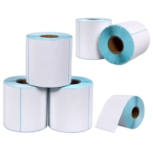 Thermal Sticker Label Roll (300-350 Labels/Roll) for Mobile Printer