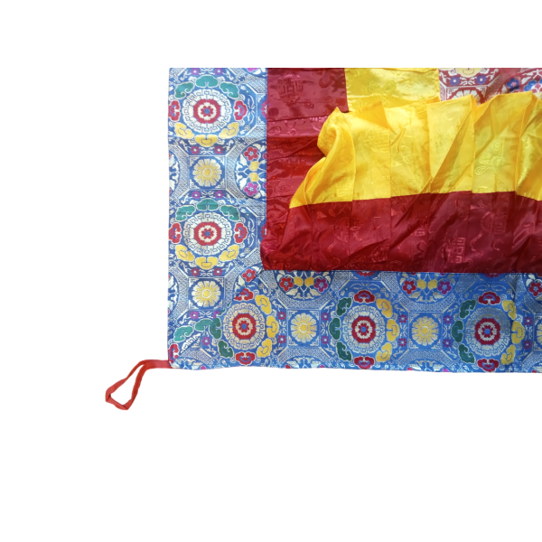Tibetan Ceiling Cloth (97 Cm x 97 Cm)-Buddhist Décor-Handmade In Nepal - Image 2