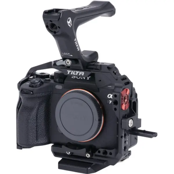 Tilta Basic Camera Cage Kit for Sony a7 IV (Black) - Image 3