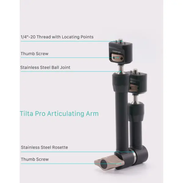 Tilta Pro Articulating Arm with Dual Ball Heads - Image 4