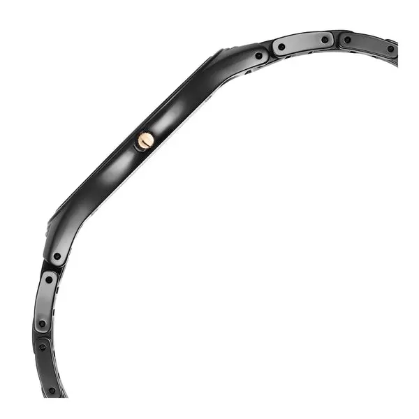 Titan Edge Strap Material Solid Ceramic Dial Colour Black 1696NC12 - Image 2