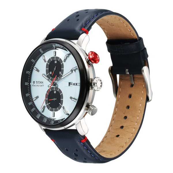 Titan Men Stainless Steel Round Shape Watches(1857KL02) - Image 3