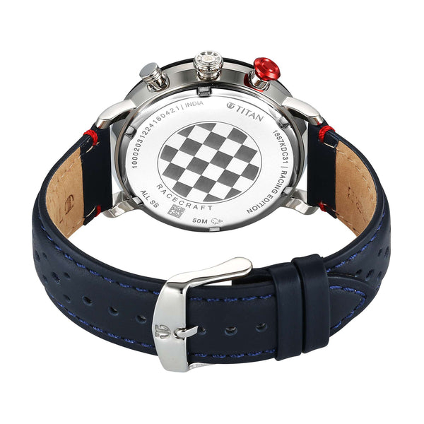 Titan Men Stainless Steel Round Shape Watches(1857KL02) - Image 5