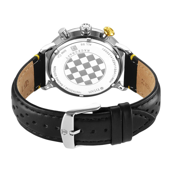Titan Men Stainless Steel Round Shape Watches(1857KL03) - Image 5